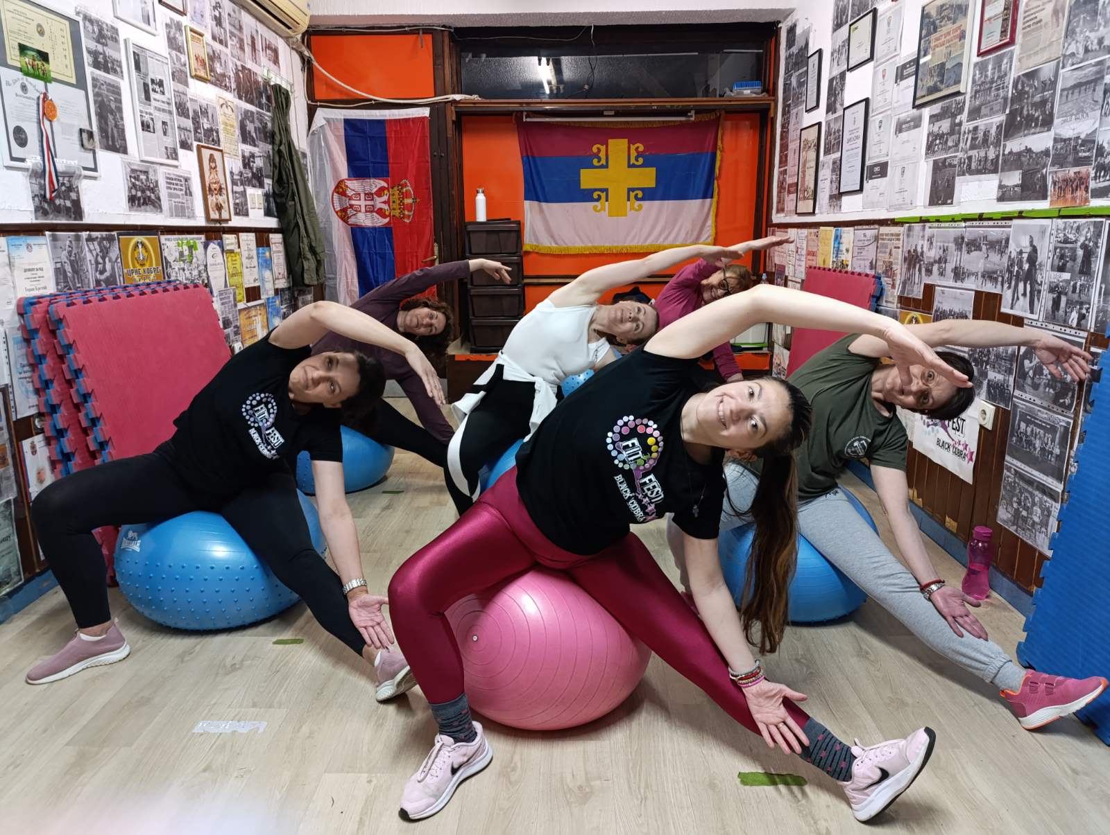 Pilates trening Black Cobra Academy